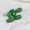 Brincos de gota d'água em resina, pingentes de gota d'água com furo reto e meio furo, acessórios de resina, materiais para brincos e joias de comércio exterior DIY