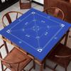 Mantel Redondo Cuadrado Insonorizado para Sala de Ajedrez y Cartas de Mahjong con Barro de Diatomeas Tapete para Mesa de Juego de Poker Texas Hold'Em