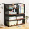 Estante de Almacenamiento de Escritorio Pequeño Simple Estante de Almacenamiento para Escritorio Pequeño Estantería Pequeña para Escritorio Estantería para Libros para el Hogar Nuevo Estilo Popular 2025
