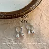 ¡Suave Ernie! Pendientes Colgantes de Perlas de Dos Piezas 2025 Nuevos Calientes Pendientes de Alto Nivel Pendientes Versátiles para Mujer