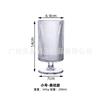 Vaso Creativo Recto para Jugo Vaso Alto de Ambiente Vaso para Cóctel Vaso Chino Fino para Bebidas Vaso de Burbujas