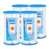Un filtro de agua, filtro para bañera, filtro para piscina, filtro de agua plegable múltiple, fuerte adsorción