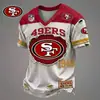 Camiseta para Hombre Estampada de Equipo de la NFL Transfronterizo, Casual de Manga Corta Estilo Jersey de Fútbol Americano, Ropa para Hombre de Comercio Exterior