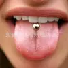 Haste Reta de Titânio F136 com Rosca Interna, Bola para Lábio/Orelha, Haste Reta de Titânio G23, Haste de Liga de Titânio para Joias, Haste de Orelha