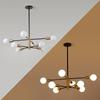 Lustre Satélite Transfronteiriço Personalizado Amazon Estilo Industrial Retrô Europeu Lâmpada para Sala de Estar Sala de Jantar Lustre Molecular