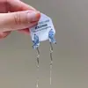 [Sueño de Alicia] Guirnalda Francesa Sirena Perla Clip para Oreja Diseño de Nicho Sin Perforación Pendientes Versátiles