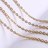 Corrente de metal Handmade DIY pulseira colar extensão corrente Tassel brincos brincos joias acessórios material acessórios