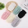 Manga Corta de Encaje Oficina Tareas del Hogar Resistente a la Suciedad Manga Chaqueta de Plumas Abrigo de Algodón Puño Anti-Manchas Otoño e Invierno Mujeres