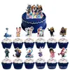Zootopia 2 Vajilla para Fiesta Platos de Papel de Cumpleaños Banderines Globos Toppers para Pasteles Decoraciones de Fondo Mantel