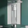 Botella dispensadora de vacío para viajes para cosméticos, botella pulverizadora de tipo pulsador portátil para dispensar muestras de cuidado de la piel, botella pulverizadora de loción