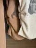 Nuevo suéter de punto de un solo hombro con estampado de gatos, una capa interior de moda y ajustada para mujer, perfecto para el otoño, de estilo coreano