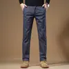 Calça Casual Masculina Jiumu, Nova Coleção Outono/Inverno, Confortável e Versátil, Calça Social Reta Slim Fit da Moda
