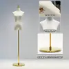 Tienda de ropa accesorios para maniquíes ropa de mujer ventana maniquí de medio cuerpo perchero muñeca falsa maniquí de vestido de novia soporte de exhibición