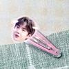 Acessórios de cabelo bb clip acrílico periférico de estrela Wang Yibo adereço de cabeça auxílio de show periférico de foto