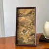 Nuevo Estilo Chino Salón de Jade Pintura Decorativa Rica Marco de Fotos Pintura de Mesa Pintura China Grabada de Nuevo Pintura Colgante para Entrada Sala de Estar Adornos de Escritorio