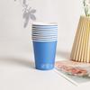 Vasos de Papel Desechables Transfronterizos para Decoración del Hogar y Restaurante, En Stock, Engrosados, Coloridos, Vasos de Agua para Negocio Mayorista Comercial