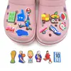Nuevo Set de Amuletos para Zapatos Serie Deportiva de Fútbol Copa del Mundo, Accesorios para Zapatos de PVC Croc, Amuletos para Zapatos y Hebillas para Zapatos