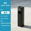 Cinzeiro de área comercial para fumantes Escada de lobby Queimador de orifício Vertical de aço inoxidável Ponta de cigarro Coletando lixo de poste de cigarro