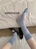 Calcetines finos de primavera-verano para mujer con dedos separados, calcetines apilados sin costuras estilo Margiela, calcetines de malla transpirable estilo Miu para ballet con dos dedos