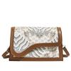 Bolso Retro Estilo Nacional Elegante Nuevo Bolso Cuadrado Pequeño Estampado para Mujer Bolso de Hombro de Moda para Madre Bolso Cruzado Versátil