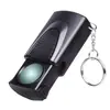 Lupa Plegable de Alta Magnificación 45X con Luz LED para Tasación de Antigüedades, Caligrafía, Joyería y Evaluación de Diamantes, con Llavero para Uso Portátil