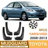 Adecuado para Toyota Vios Yaris Sedán de 4 Puertas 2006~2012 08-13 Fender de Exportación Cuero