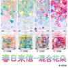 Acessórios de unha de celebridade online lantejou glitter misturado diamante bolhas de sereia contas usar cola de esmalte adesivo de unha
