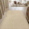 Alfombra de piso con anillo de seda de color sólido simple para raspar y frotar el barro en la puerta, se puede cortar y es fácil de manejar, alfombra de puerta antideslizante y resistente a las manchas