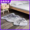 Tapete de Pele de Ovelha Australiana Tapete para Sofá Tapete de Janela de Canto Pele de Ovelha Inteira Tapete Decorativo para Sala de Estar Quarto Mesinha de Cabeceira Tapete de Chão de Couro Genuíno