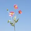 Flores Artificiais para Casamentos, Flores Artificiais de Papoula, 13 Cores Disponíveis, Enfeites para Decoração de Casa