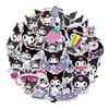 50 pegatinas nuevas y lindas de Kulomi bolsa trasera decorativa pegatinas de dibujos animados taza térmica