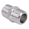 Suministro de fábrica acero inoxidable 304 alta presión rosca hexagonal boca de rosca boca de tornillo rosca hexagonal rosca exterior conexión interna