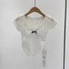 Camiseta de manga corta de las Spice Girls, elegante, microtransparente, de moda, para mujer, de verano 2024, informal, pequeña, combinable con todo, antiedad