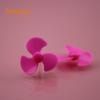 303Y2A ventilador de pá pá de ventilador de hélice vermelho rosa acessórios de brinquedo 30 pá de três pás
