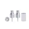 Cabezal de Spray de Aluminio Anodizado con 20 Hilos, Hombro Curvo de Aluminio Anodizado Sin Borde Faldón, con Cubierta Completa, Cabezal de Bomba para Botella Sin Borde Faldón, Bomba de Cubierta Completa
