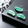 Cristal Branco Natural Tubo Curvo Nariz de Touro Contas Soltas Acessórios Feito à Mão Peças para Joias DIY Pulseira Colar Venda Direta de Fábrica