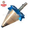 Mezclador de cono cúbico 1 cúbico 2 cúbico máquina mezcladora con calentamiento de doble espiral mezcladora de pigmentos de tinte de cono vertical