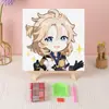 Nuevo pintura de diamantes diamante completo Dios Original animación de dibujos animados diy hecho a mano rompecabezas infantil punto de diamante punto de cruz juguete generación cabello