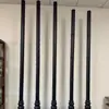 Postes para Alumbrado Público Galvanizados por Inmersión Personalizados por el Fabricante 6-12m LED Brazo Único/Doble Postes Municipales para Alumbrado Público
