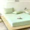 2026 Novo Modelo Seda Gelada Seda Refrescante Nylon Lençol de Elástico Solteiro Conjunto de Lençóis de Cama Conjunto de Três Peças 48*74cm Fronha Uma