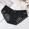 Ropa interior para mujeres embarazadas de tiro bajo con encaje para mujer, calientes, cómodas, de algodón, bragas de perfil, ropa interior sexy sin costuras para mujer, deseo puro