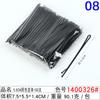 Caliente 100 bolsas pintura en aerosol negra clip clip de acero clip para cabello roto clip para flequillo clip para cabello de hombre y mujer