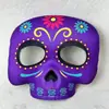 Máscara de Festa de Carnaval Decoração Meio Rosto Baile de Máscaras Adereço de Halloween Meio Rosto Personagem Divertido Estilo Horror Careta