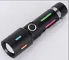 Linterna de Alta Intensidad Transfronteriza con Luz Super Brillante, Zoom Telescópico, Núcleo de Lámpara de Alta Potencia, Linterna Portátil de Iluminación de Emergencia para Exteriores
