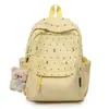 2026 Nueva Moda Lunares Casual Linda Mochila Escolar para Estudiantes de Secundaria y Preparatoria Mochila Simple Ligera Bolsa para Estudiantes