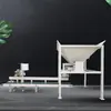 Máquina envasadora de sacos de arena totalmente automática, máquina envasadora de sacos con costura de banda, máquina envasadora de arena para control de inundaciones