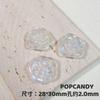 Material para Miçangas de Balão de Ar Quente Urso Borboleta Base Pintada à Mão Contas Desenho Animado Versátil DIY Corrente para Celular Joias Penduradas para Carro Contas Soltas