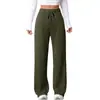 Ropa Femenina Transfronteriza Otoño e Invierno 2025 Ropa Europea y Americana Amazon Wish Nueva Exportación Color Sólido Canalé Bolsillo de Solapa Pantalones Casuales para Mujer