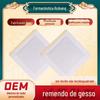 Adesivo de Gesso Preto Anhui Ruikang 14*14cm Produto Genuíno do Fabricante Original, Atacado de Gessos Pretos Tradicionais para Dor no Pescoço, Ombro, Cintura e Perna