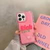 Funda de Cerdo Estilo Inglés Casual para Teléfono Adecuada para iPhone 14 Pro, 17 Pro Max Marco de Fotos, Apple 15 Plus, Modelo para Mujer